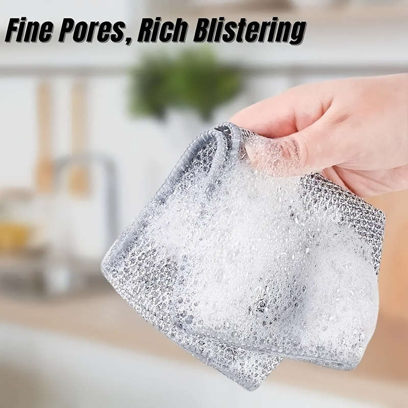 10pcs Stainless Steel Cleaning Cloths
