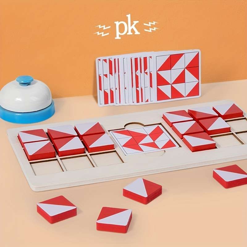 Two Player Wooden Battle Game Jigsaw Puzzle