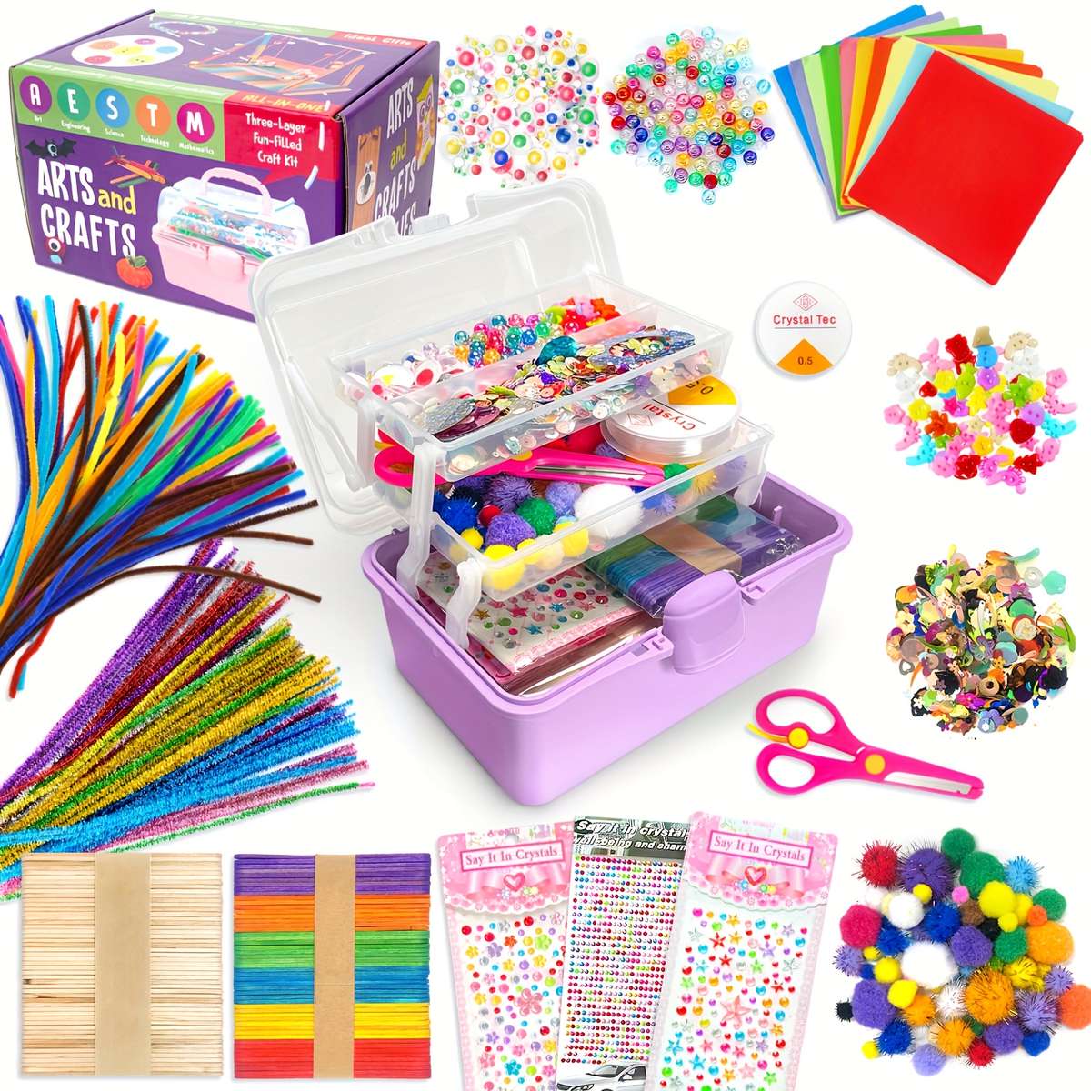 The Ultimate 1600-Piece Crafting Kit