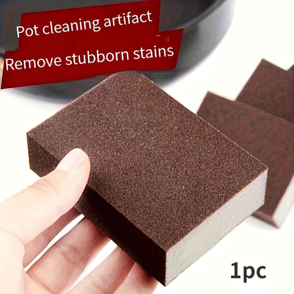 Multipurpose Cleaning Sponge For Pots, Rust Removal And Dishwashing, Microfiber Scouring Pad Dishwas