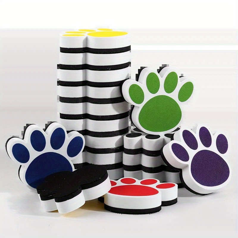 6-Piece Magnetic Dry Erase Whiteboard Eraser