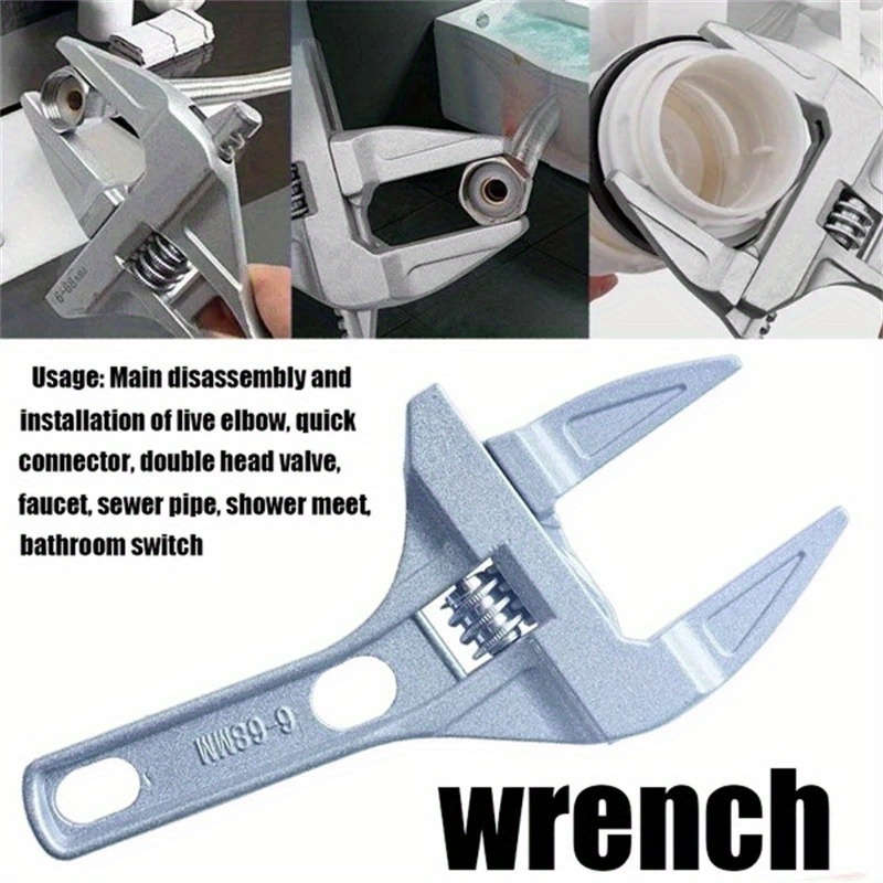 Mini Multi-Function Aluminum Wrench Bathroom