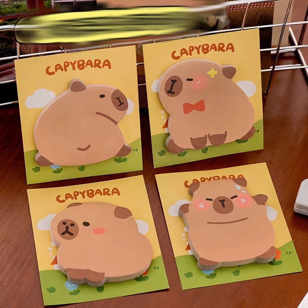 1 Book Of Cute Capybara Notes 30 Sheets