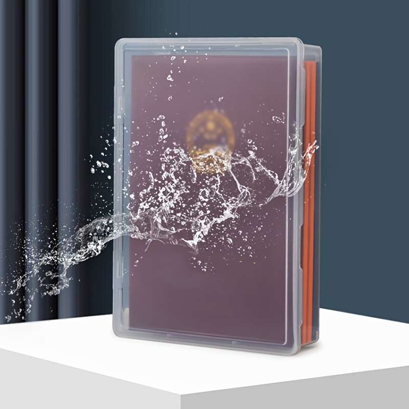 1PCA4 size transparent plastic storage box