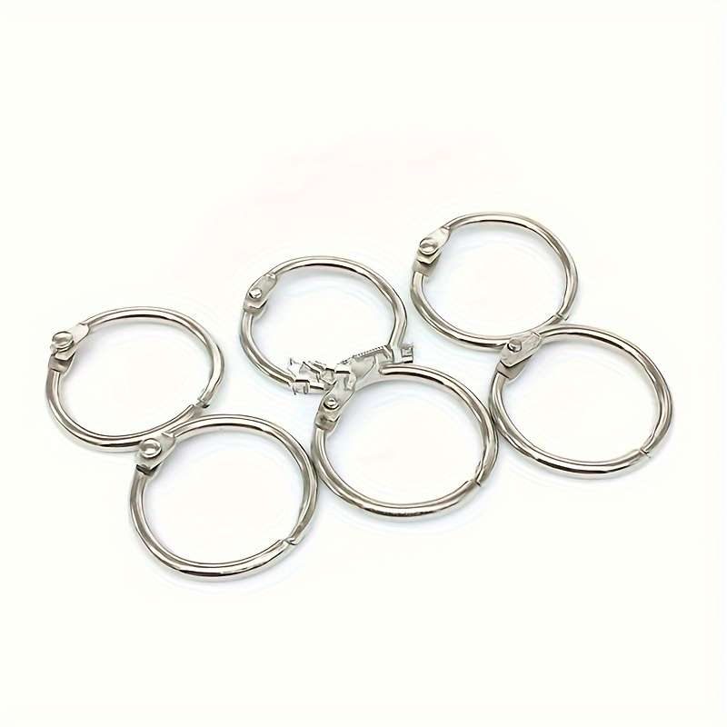 10 Pieces Metal Binder Rings