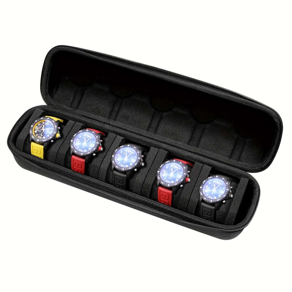 5 Slot Watch Travel Box Watch Storage Box