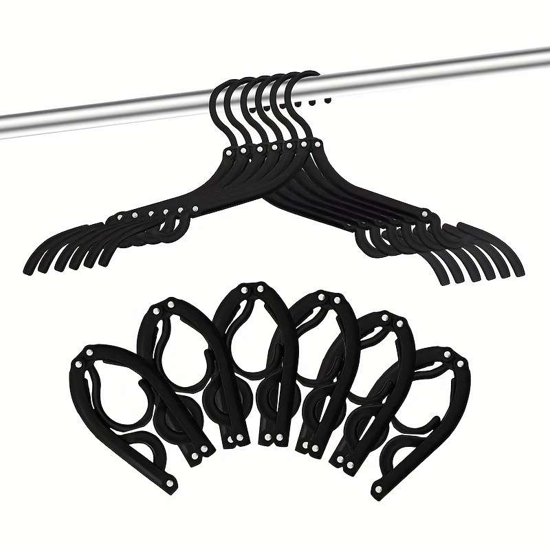 12 Pieces Portable Folding Travel Hangers