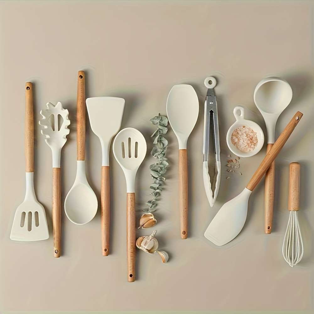 10-Piece Premium Silicone Cutlery Set