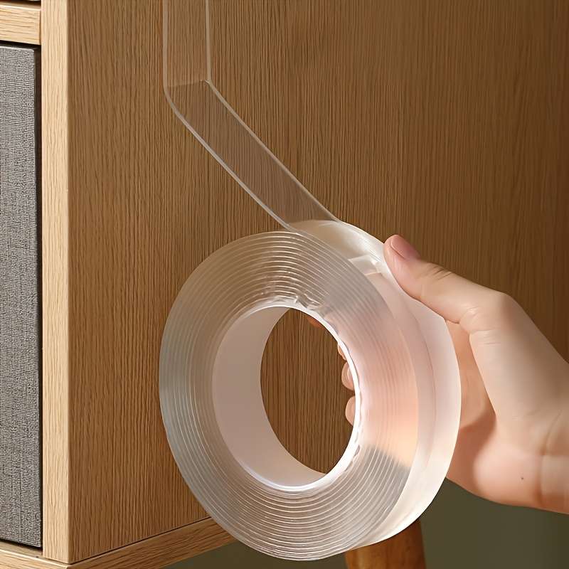 Extra Strong Double-Sided Tape Clear Washable