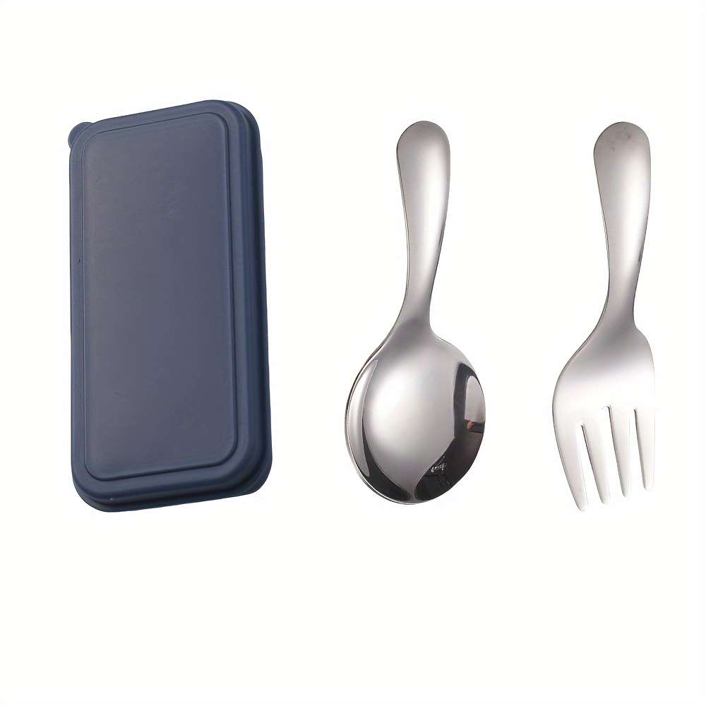 3-Piece Stainless Steel Spoon And Fork Set