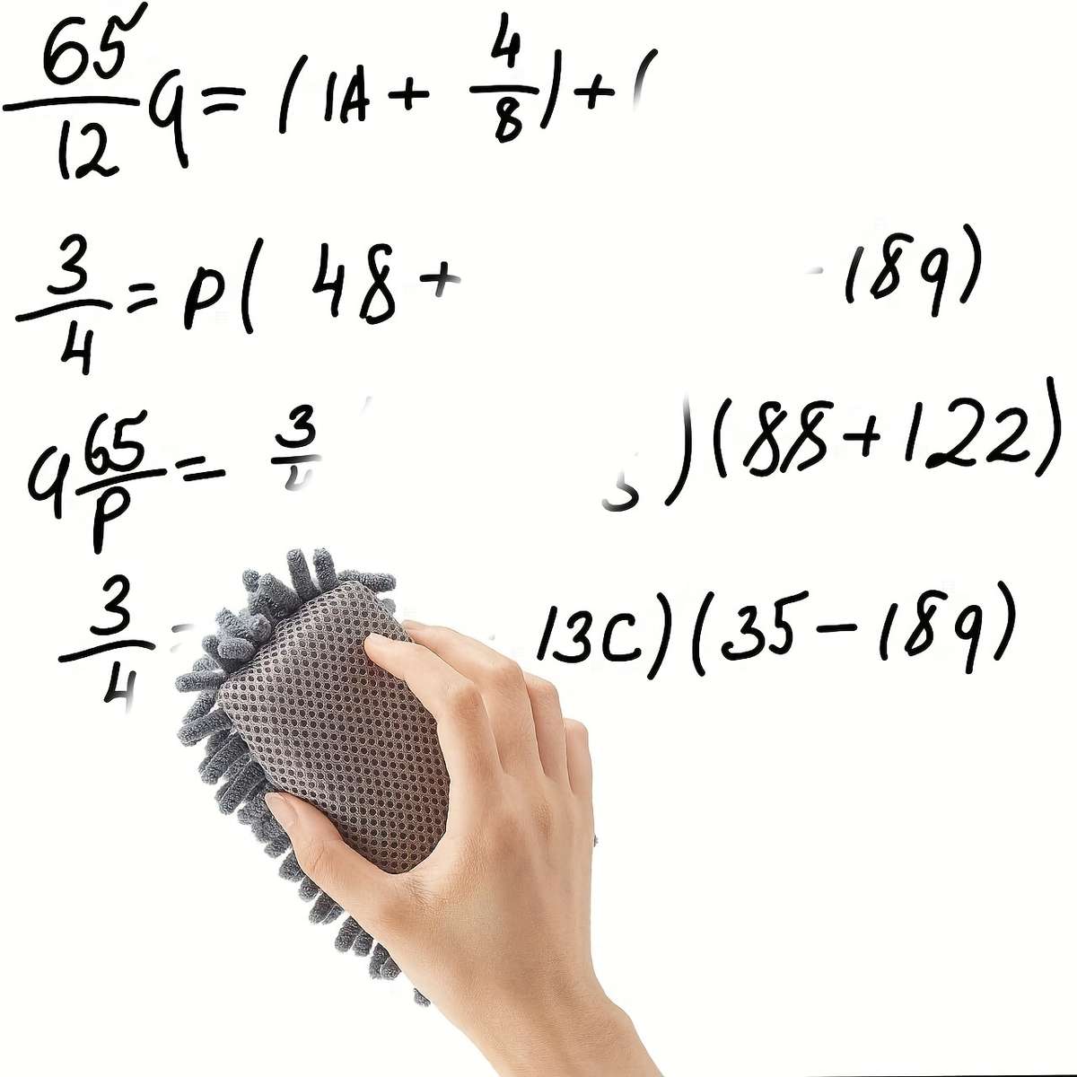 1 Piece Magnetic Microfiber Whiteboard Eraser