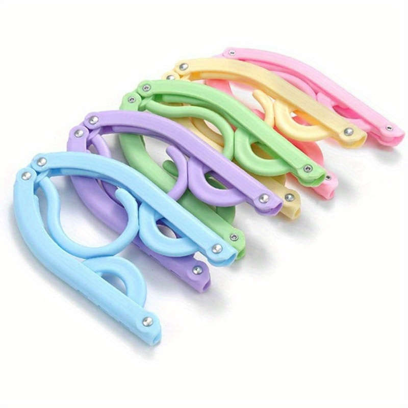 10 Pieces Portable Folding Travel Hangers