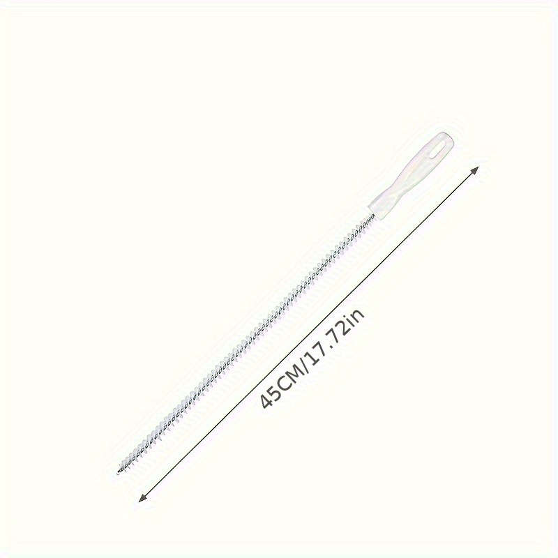 1Pc Plastic Pipe Unclogging Brush Drain Deburring Tool