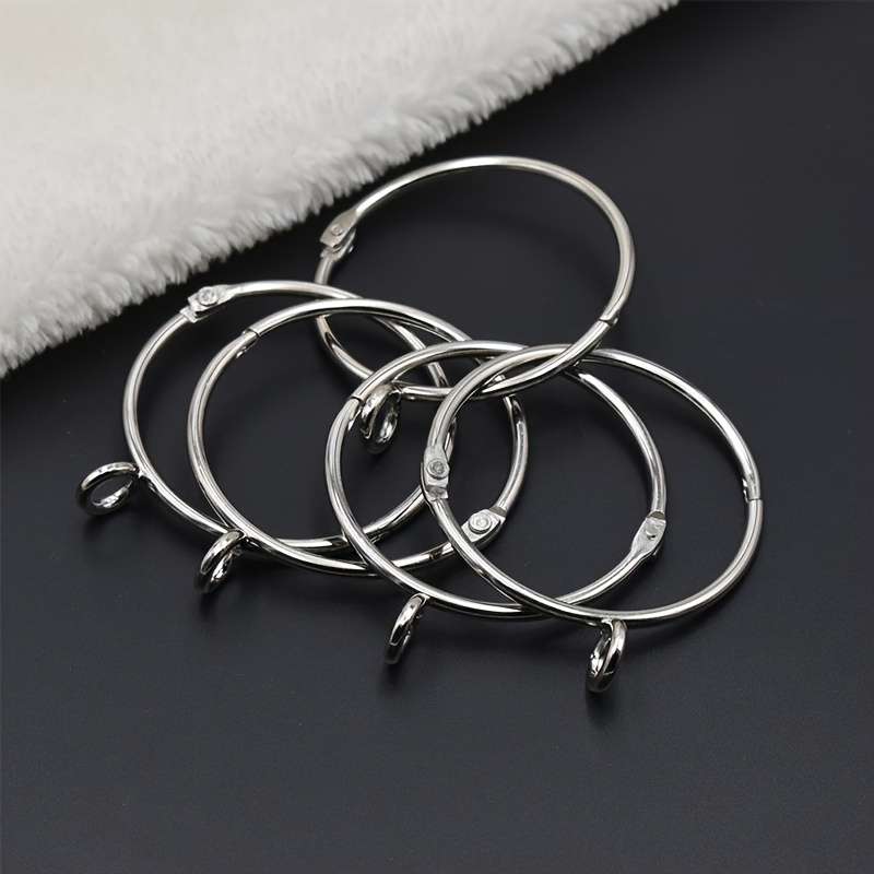 10 Pieces Metal Binder Rings