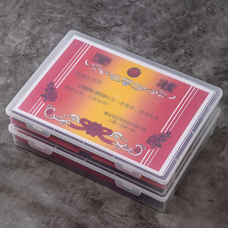 1PCA4 size transparent plastic storage box