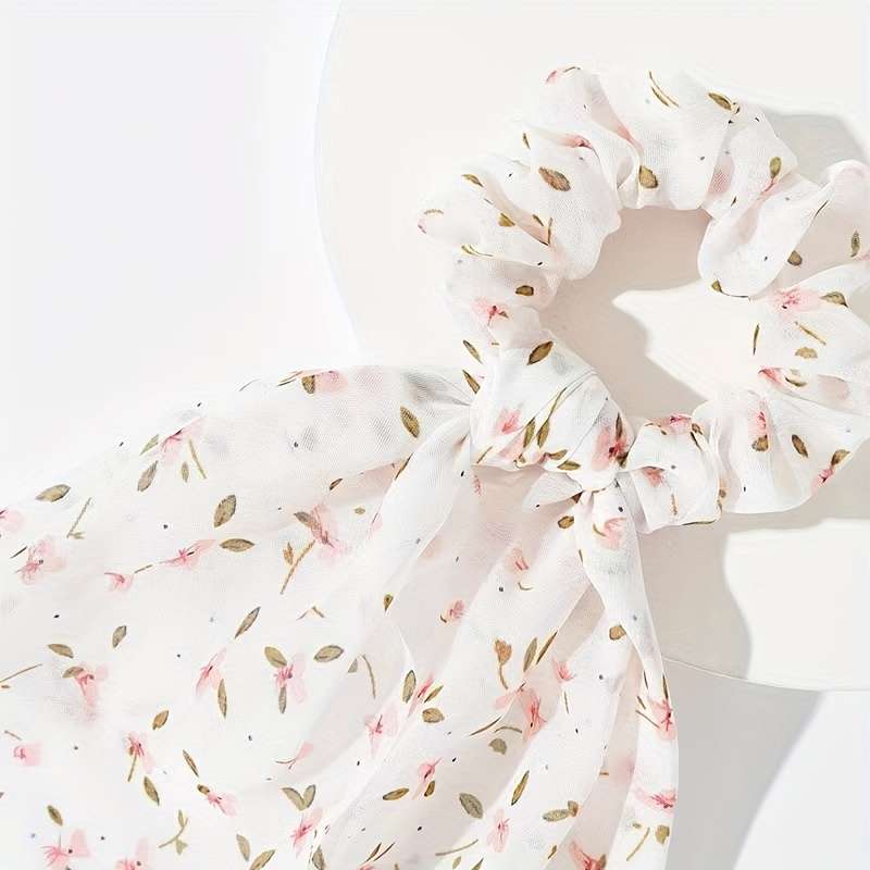 4-Pack Cute Flower Ribbon Headbands