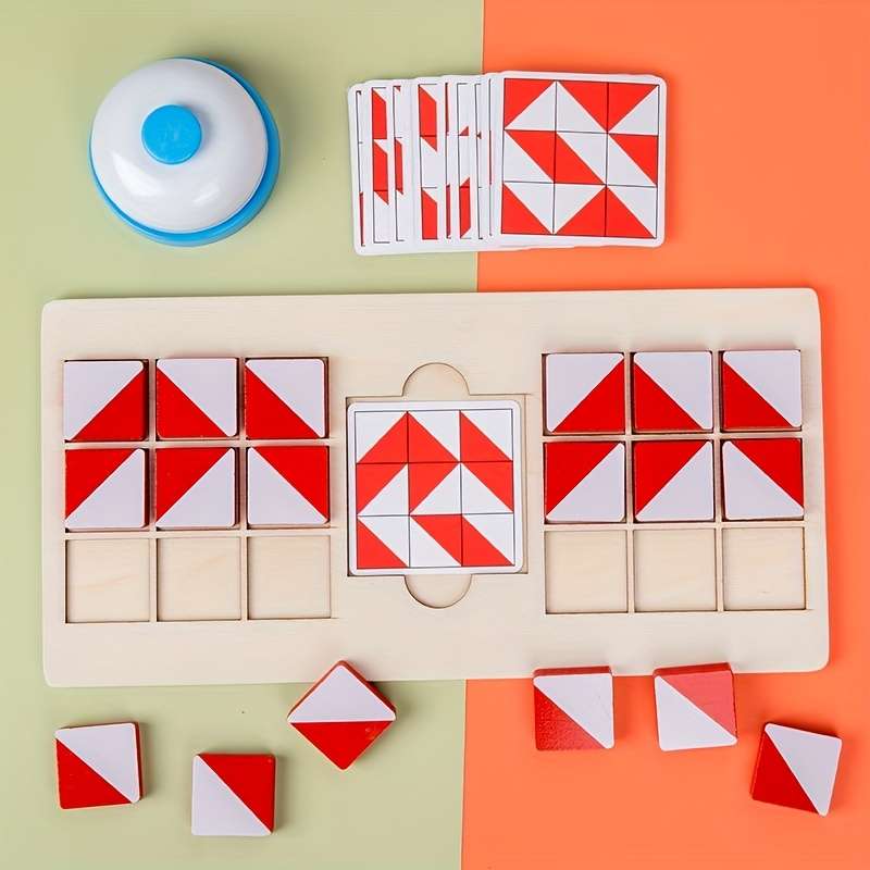 Two Player Wooden Battle Game Jigsaw Puzzle