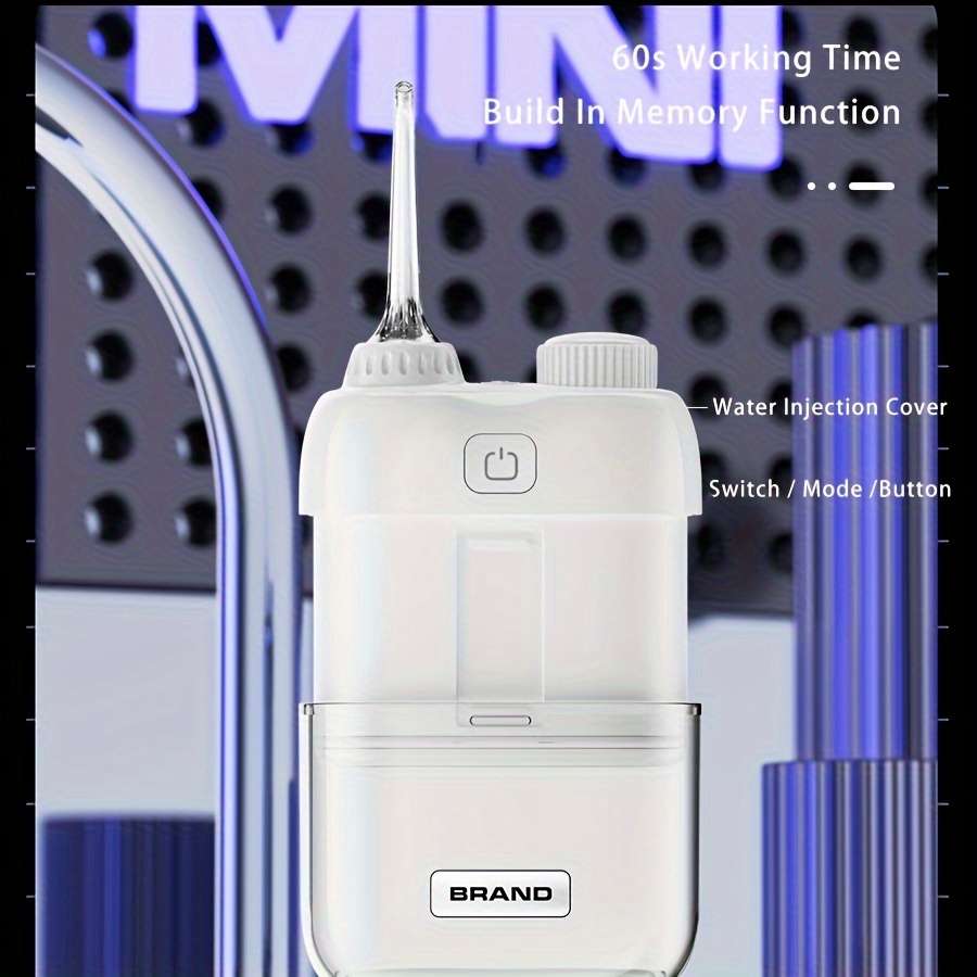 Rechargeable Mini Water Flosser Usb Oral Irrigator