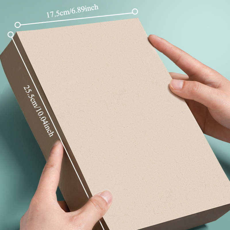 500 Page Graph Paper Notebook Dot Grid Paper