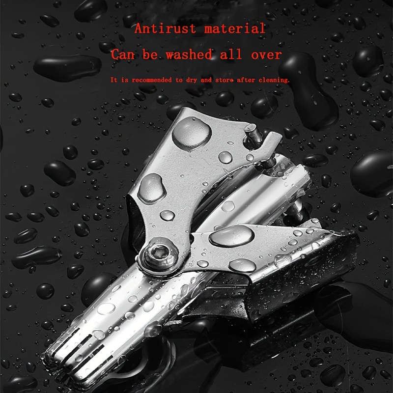 Stainless Steel Manual Nose Hair Trimmer