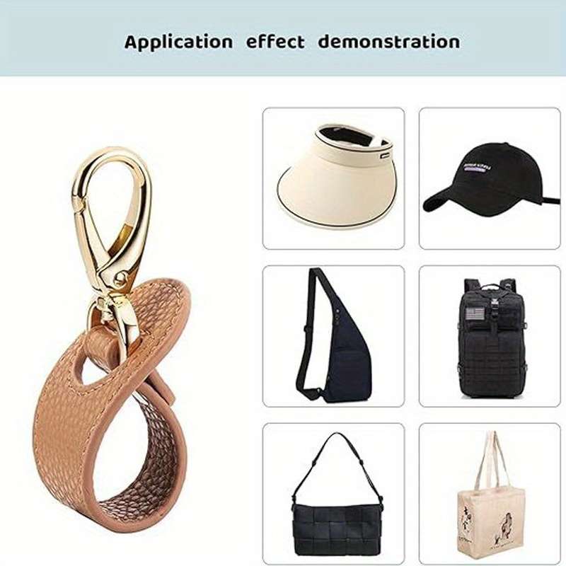1pc Portable Metal Hat Clip Backpack Hook