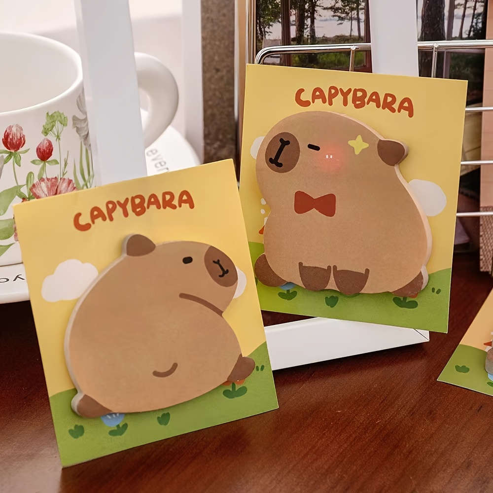 1 Book Of Cute Capybara Notes 30 Sheets