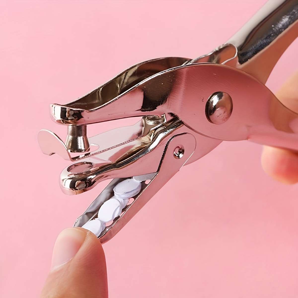 1 Piece Metal Manual Punch A4 Paper - Single Hole