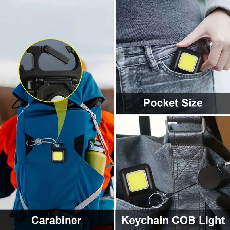 Super Bright Rechargeable Led Keychain Portable