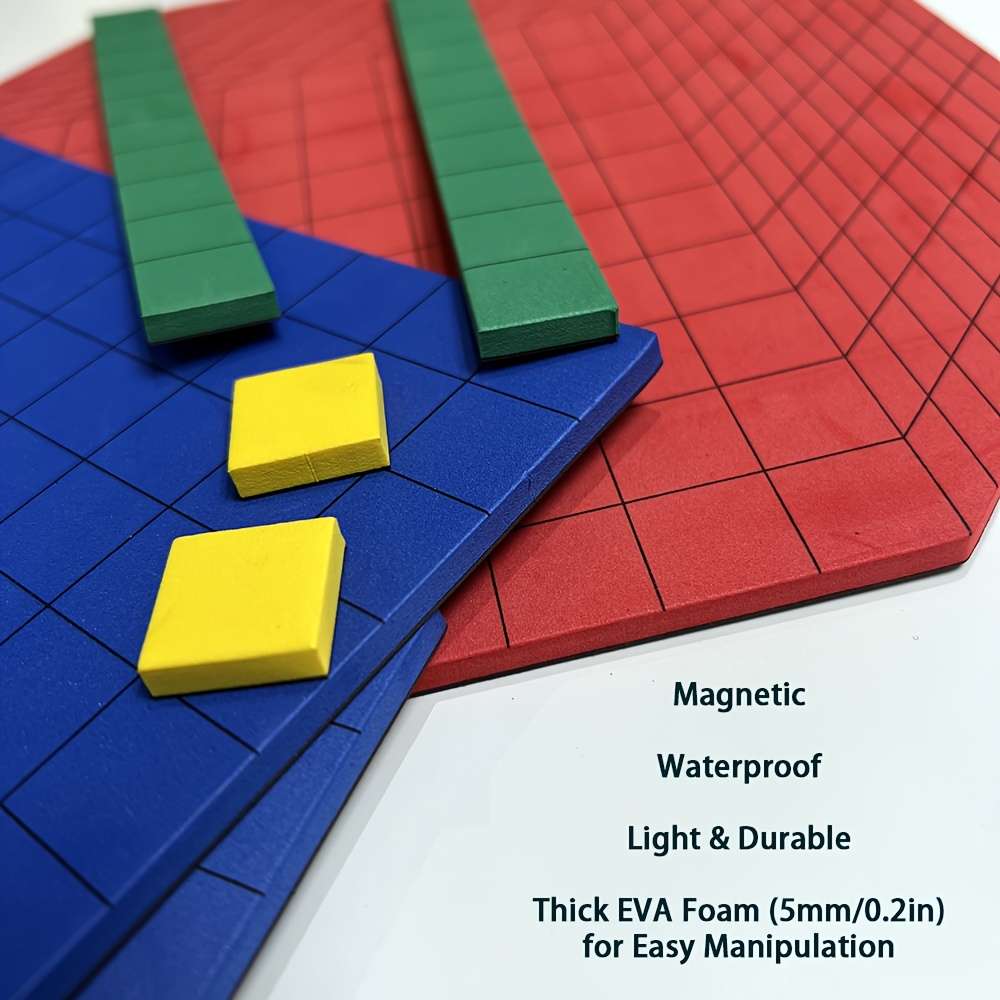 131pcs Eva Foam Magnetic Base Math Education