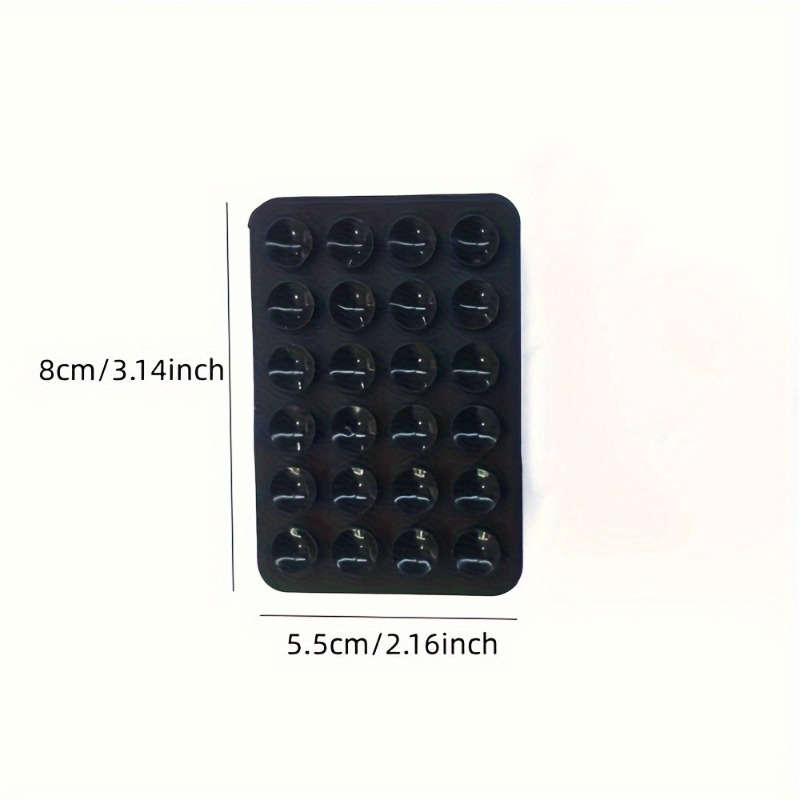 1 x Premium Silicone Suction Cup Phone Holder - Strong Single-Sided Adhesive Grip For Iphone And And