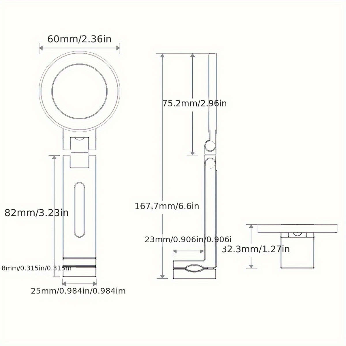 Portable Travel Stand Foldable And Retractable