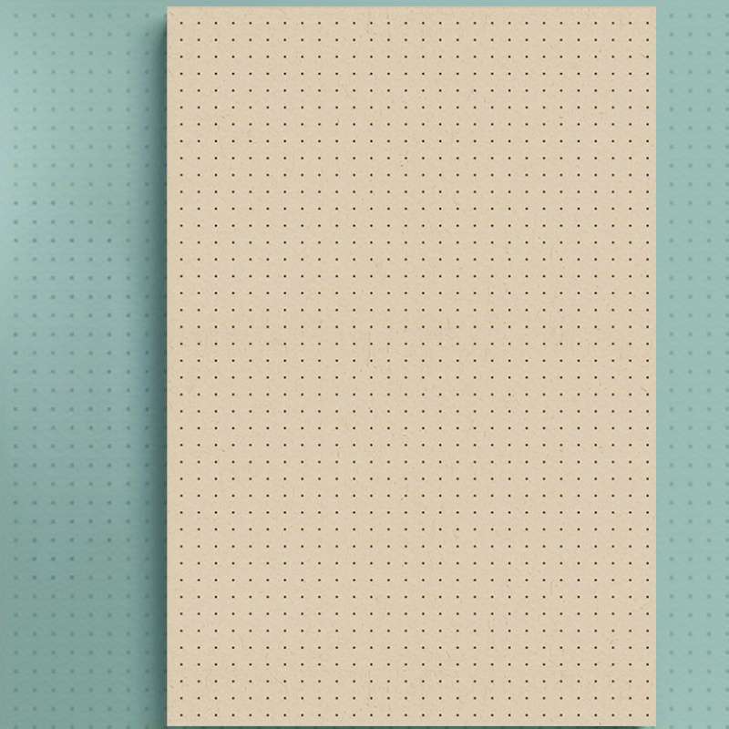 500 Page Graph Paper Notebook Dot Grid Paper