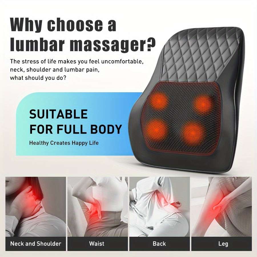 1 Piece 3D Kneading Massage Pillow