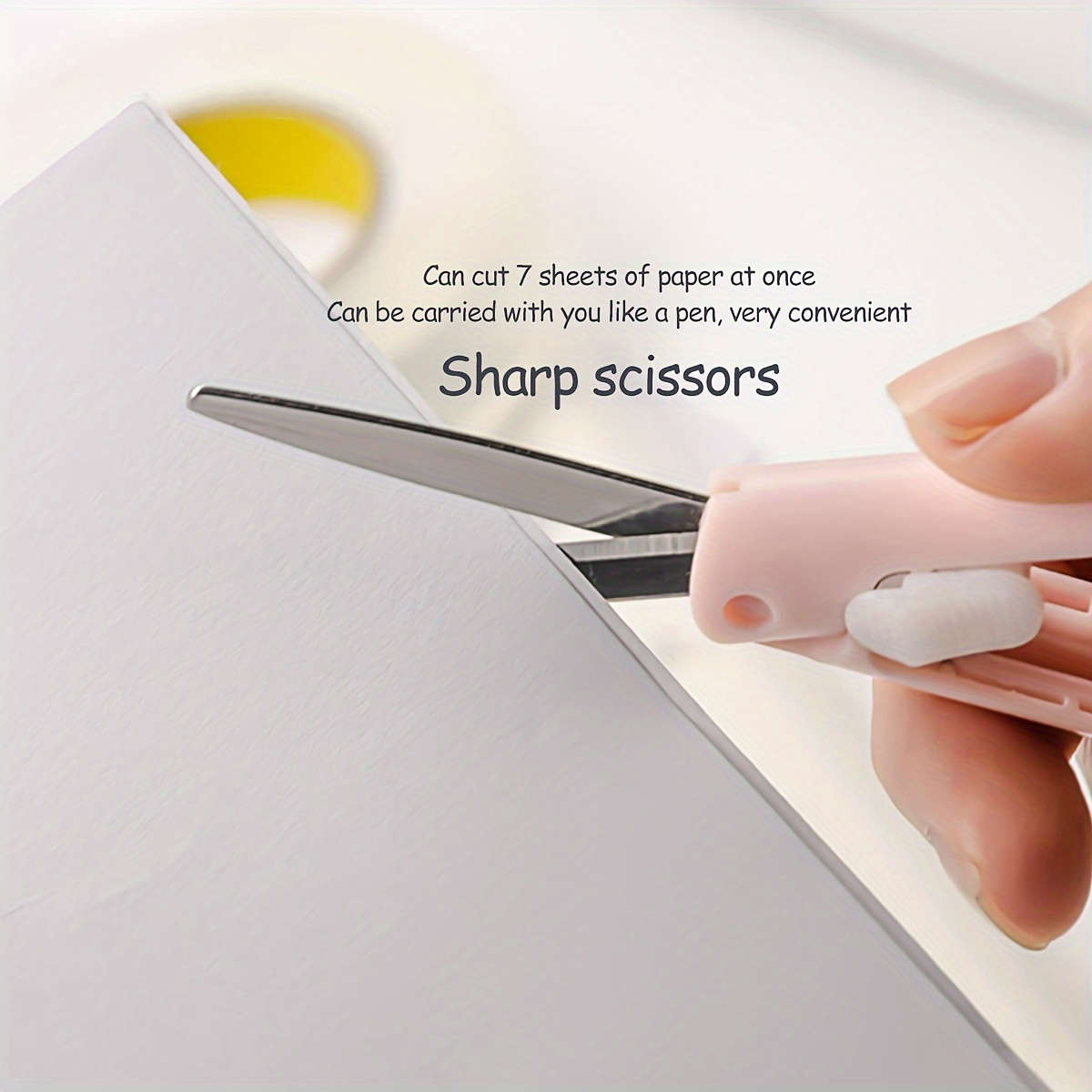 Mini Portable Scissors Paper Cutter