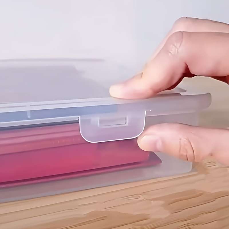 1PCA4 size transparent plastic storage box