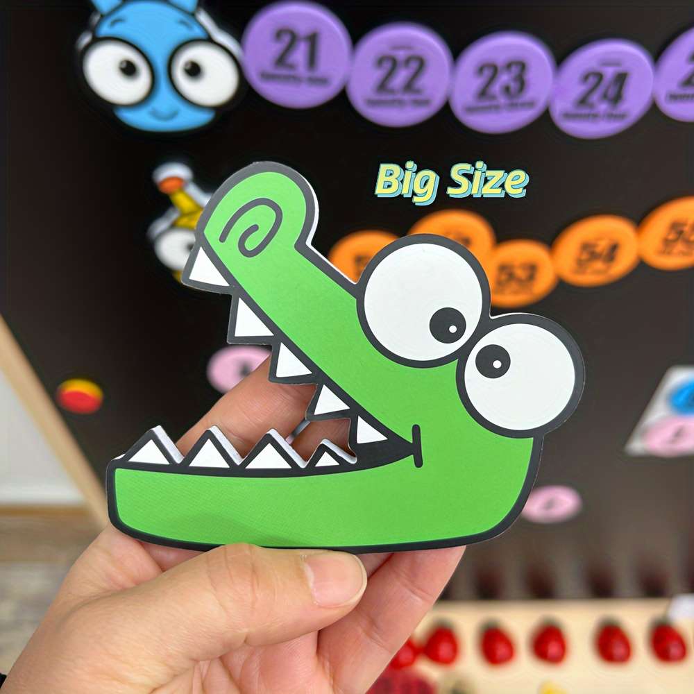 8-Piece Magnetic Cartoon Whiteboard Stand Set