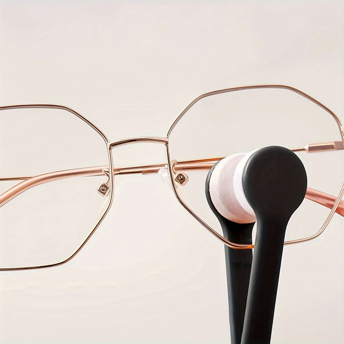 Portable Microfiber Glasses Cleaning Brush