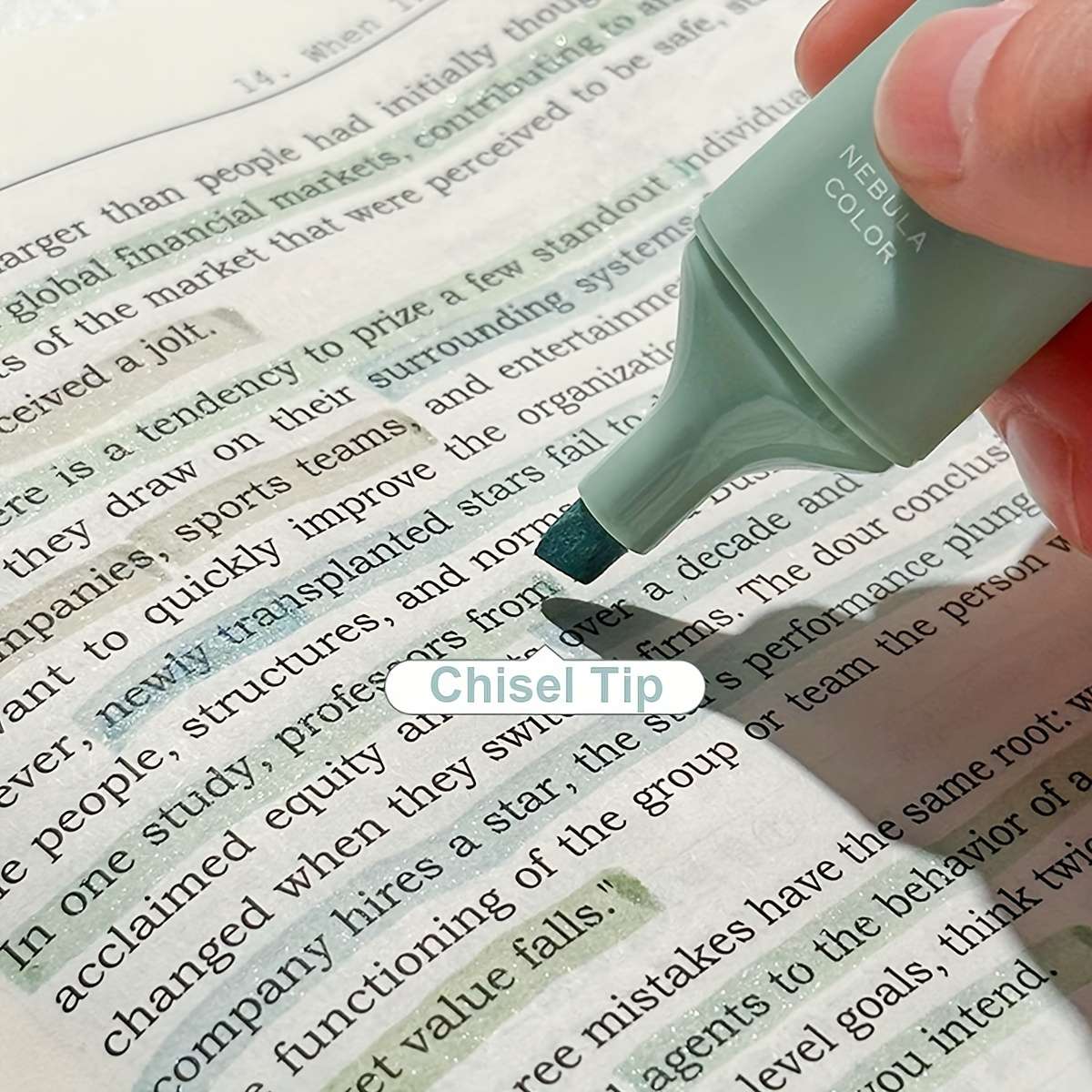 4-Pack Glitter Highlighters