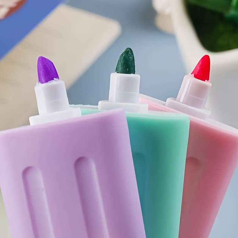 6-Piece Mini Popsicle Highlighter Set