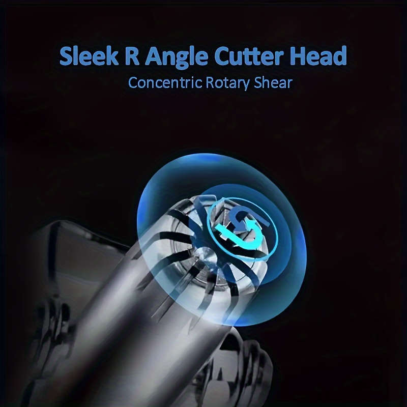 Stainless Steel Manual Nose Hair Trimmer