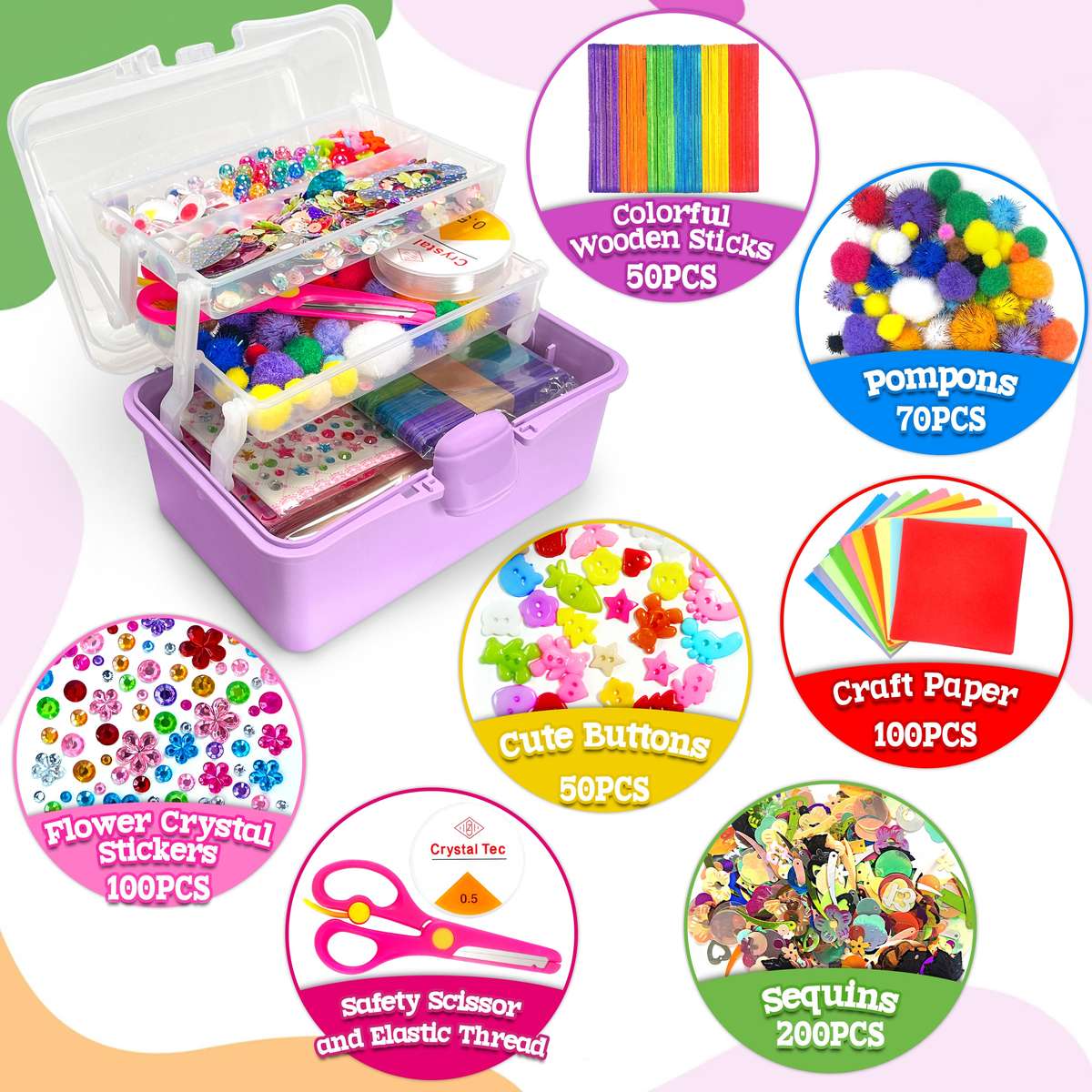 The Ultimate 1600-Piece Crafting Kit