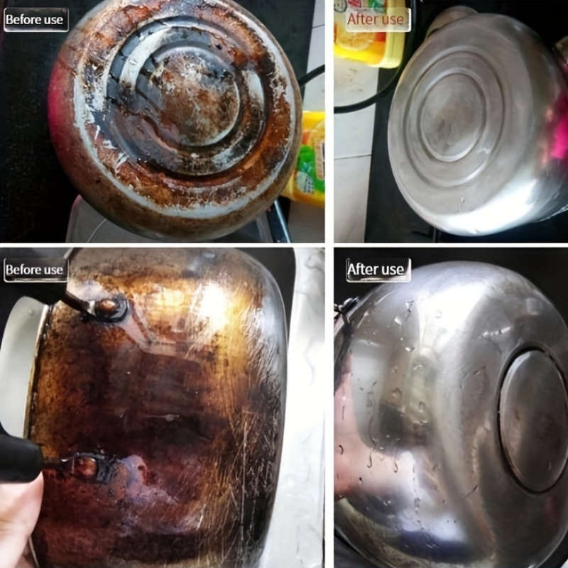 Multipurpose Cleaning Sponge For Pots, Rust Removal And Dishwashing, Microfiber Scouring Pad Dishwas