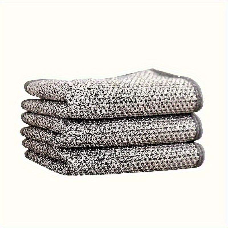 10pcs Stainless Steel Cleaning Cloths