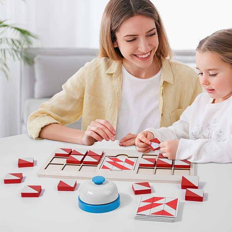 Two Player Wooden Battle Game Jigsaw Puzzle