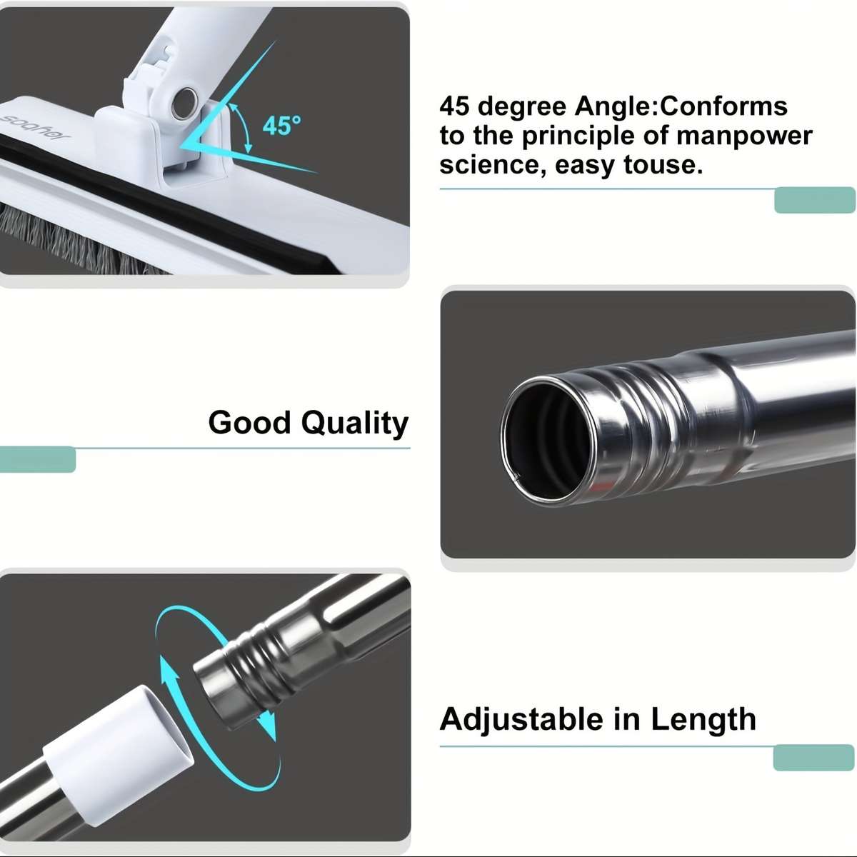 2 in 1 Heavy Duty Floor Brush