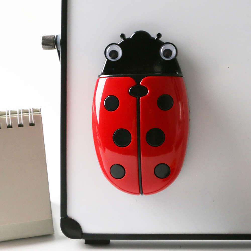 1 Piece Ladybug Shaped Magnetic Pen Holder