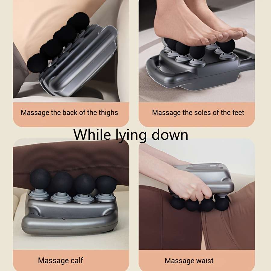 8 Head Massage Gun For Full Body And Neck Massage