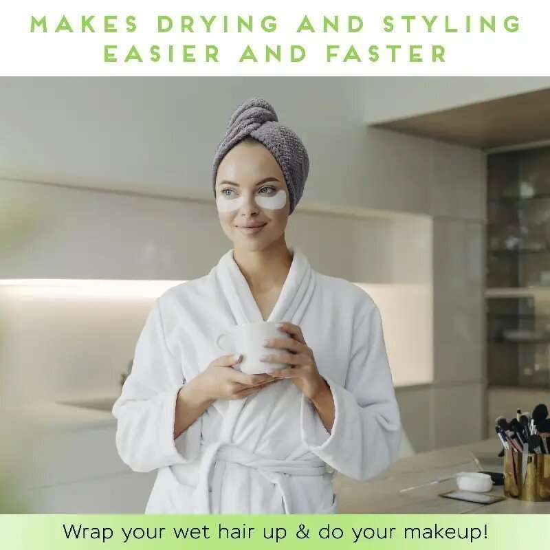 1 x Super Absorbent Soft Comfort Blow Dry Towel