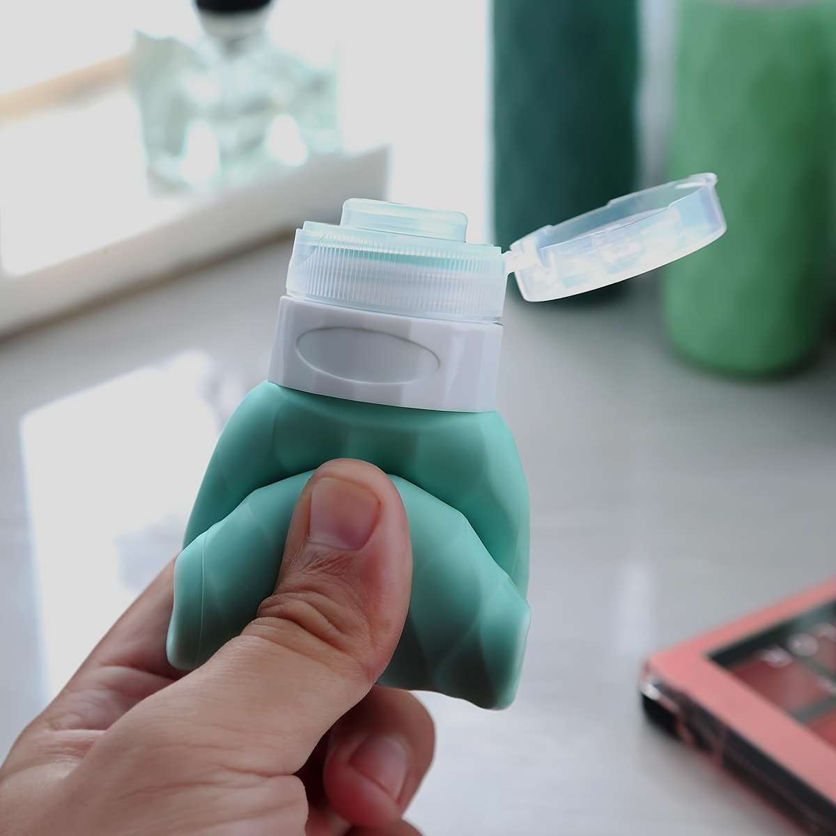 Silicone Bottle 3 oz Leakproof Squeezable