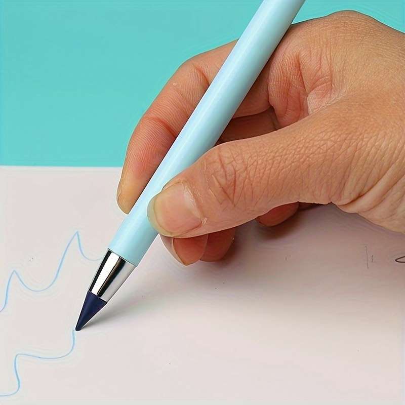 1 Set Of Forever Pencils With 10 Lead Tips And Eraser